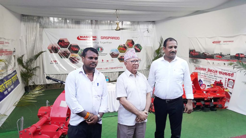 पूर्व प्रधानमन्त्री माधवकुमार नेपालको कृषि एक्स्पो २०८१ अवलोकन