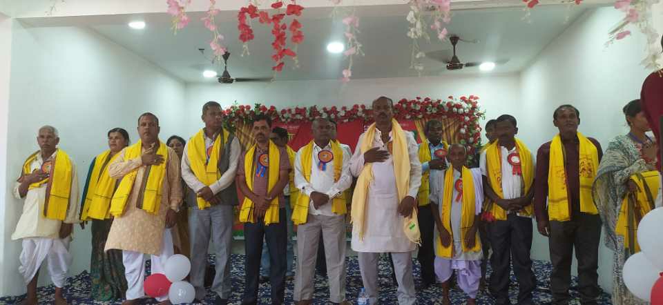 नेपाल कुशवाहा कल्याण समाजद्वारा मोरङमा नवनिर्मित सामुदायिक भवनको उद्घाटन