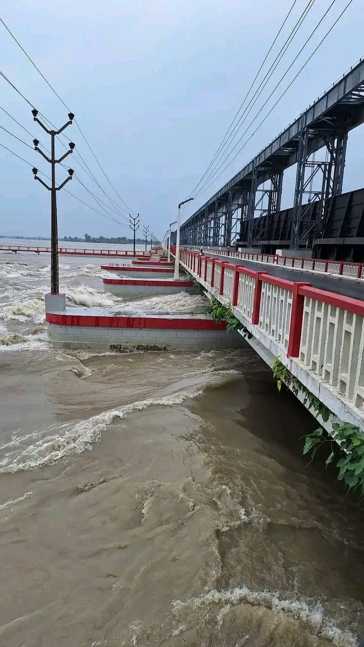 कोशीमा उच्च खतरा, ५६ वटै ढोका खोलियो