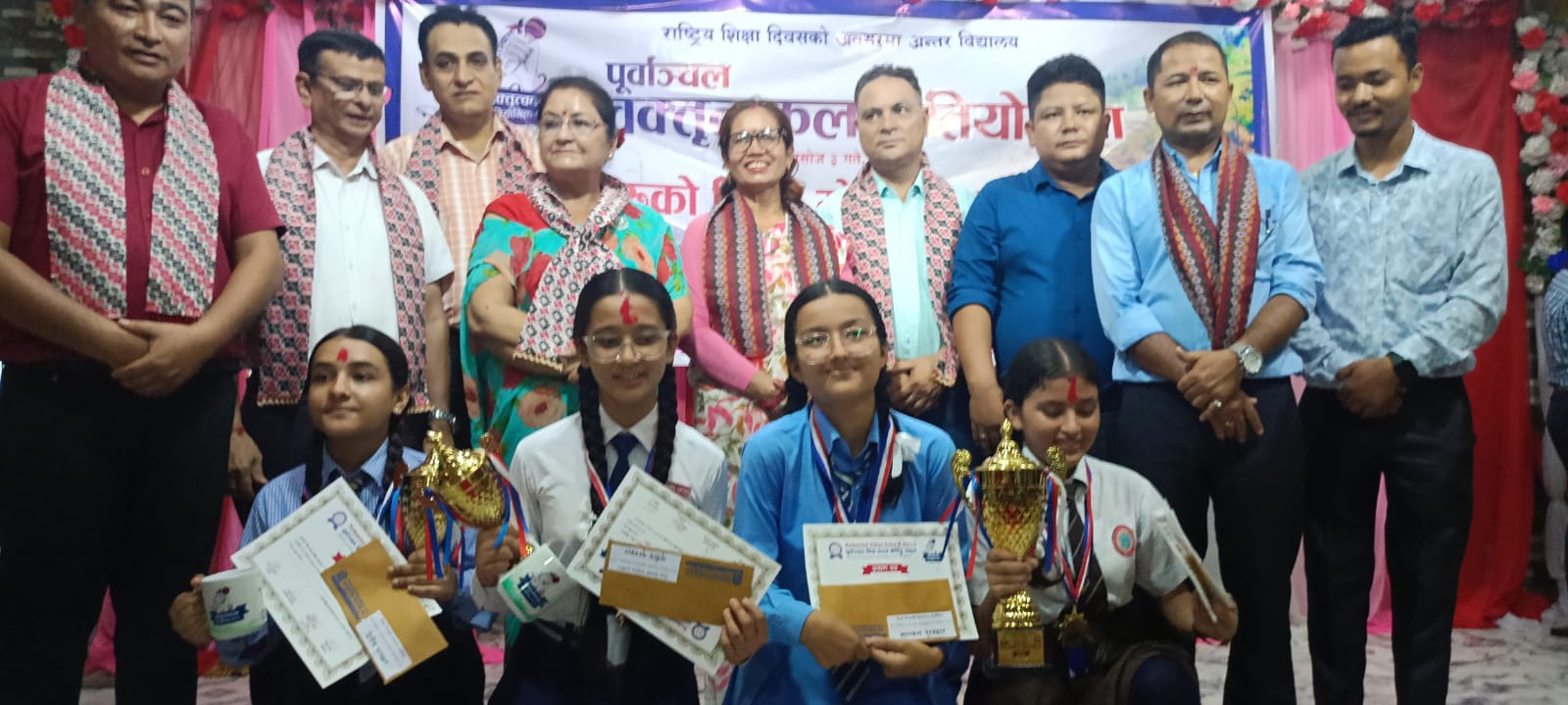 अन्तरविद्यालय वक्तृत्वकलामा बूढानिलकण्ठ सेविका प्रथम