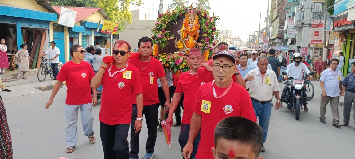 विराटनगरमा निकालियो भीमसेनजात्रा 