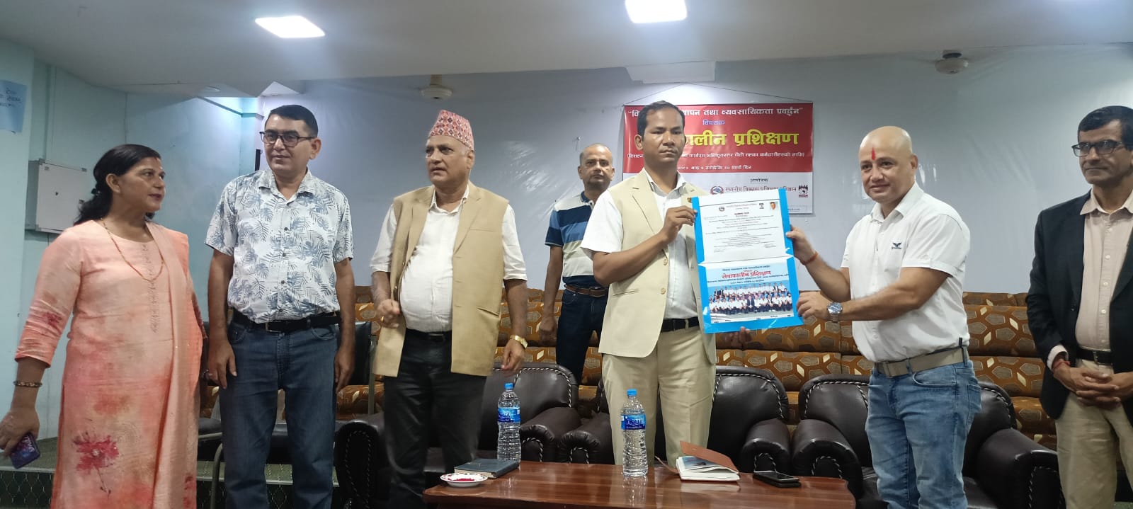 महानगरमा एकमहिने सेवाकालीन प्रशिक्षण सम्पन्न