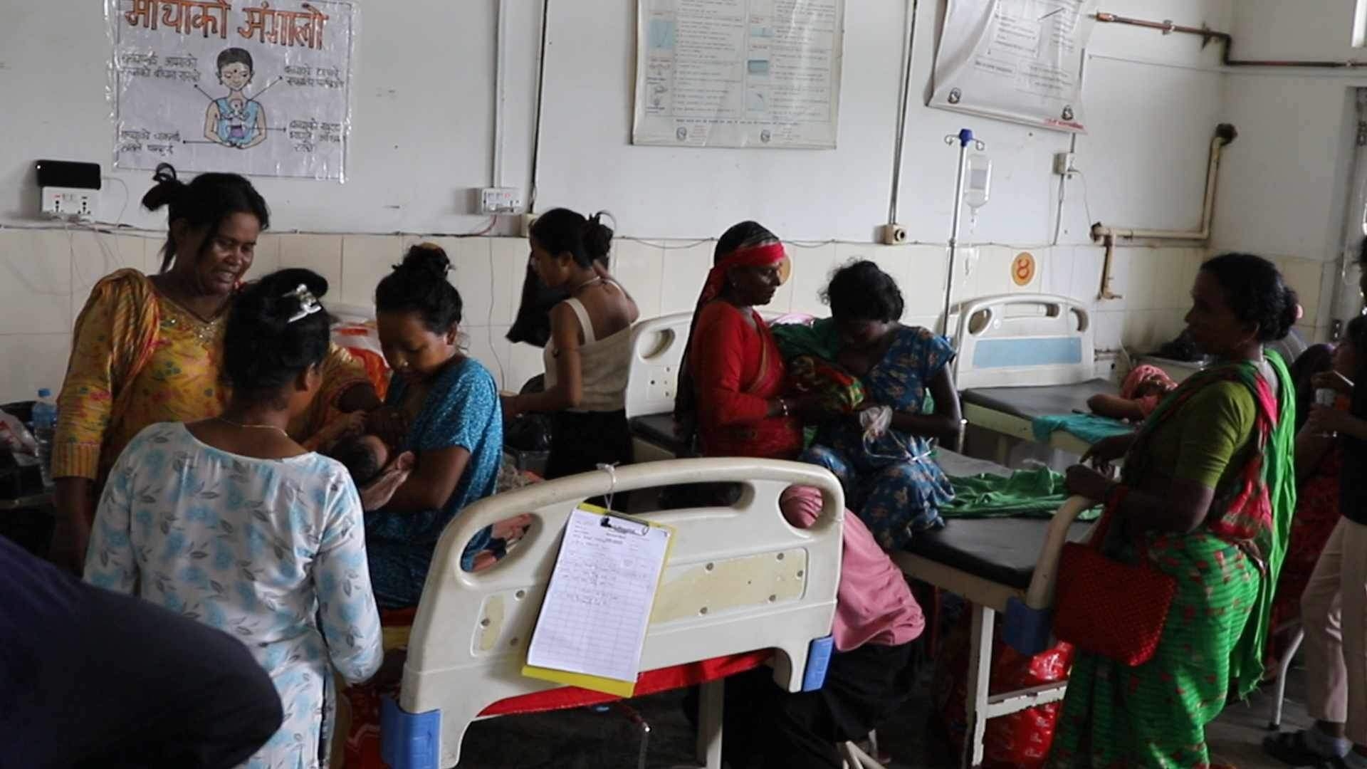 रंगेली अस्पतालमा स्वास्थ्य बीमा रकम नआएपछि सेवा बन्द हुने अवस्थामा