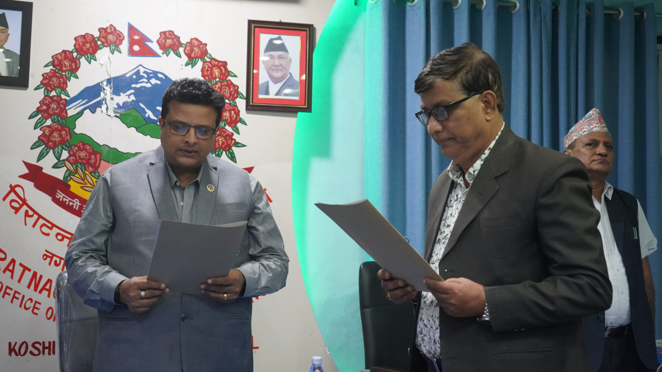 विराटनगर प्रज्ञा प्रतिष्ठानका पदाधिकारी र सदस्यहरूको सपथग्रहण