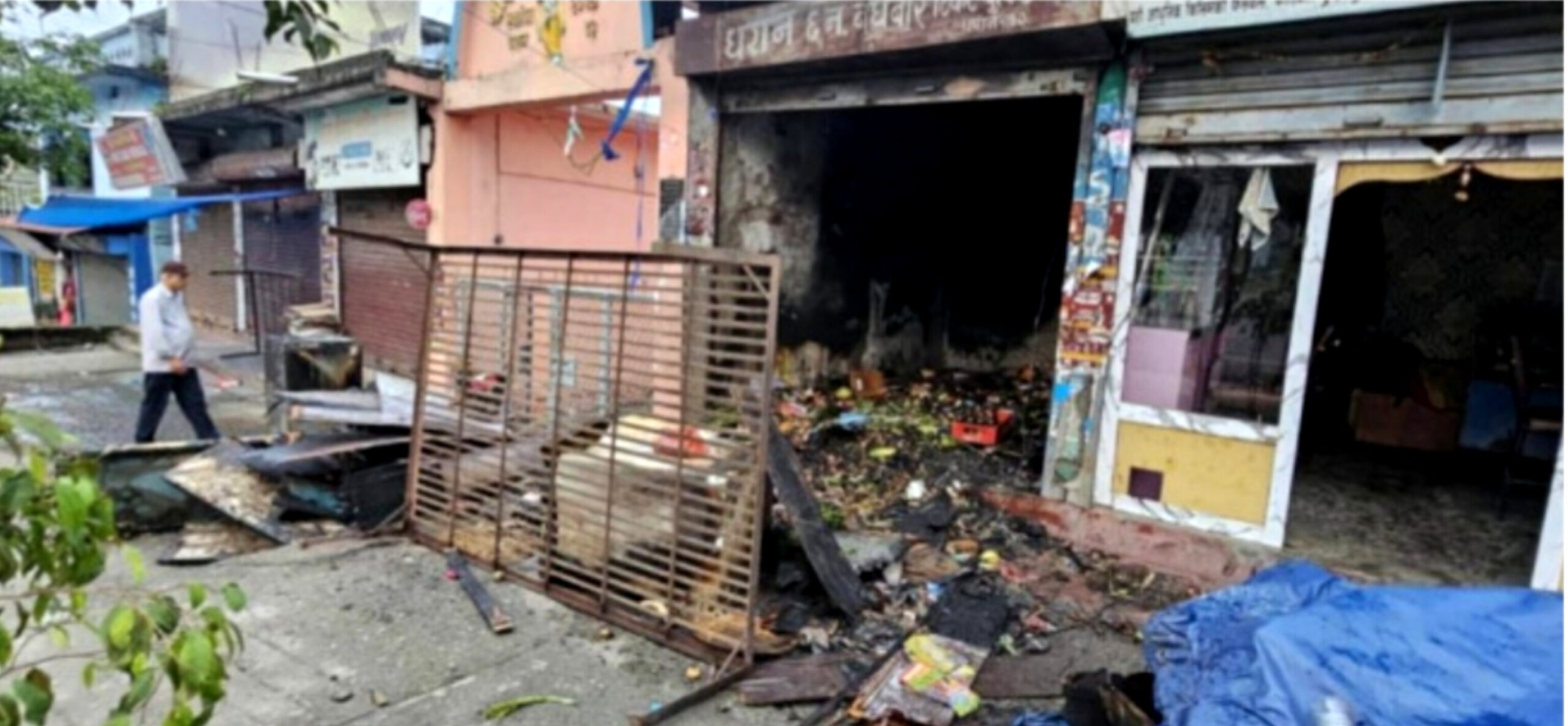 धरानमा आगलागी: ७ लाख बराबरको क्षति
