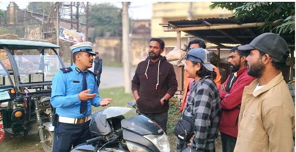 लागूपदार्थ सेवन गरी सवारी साधन कुदाउने १० चालक नियन्त्रणमा