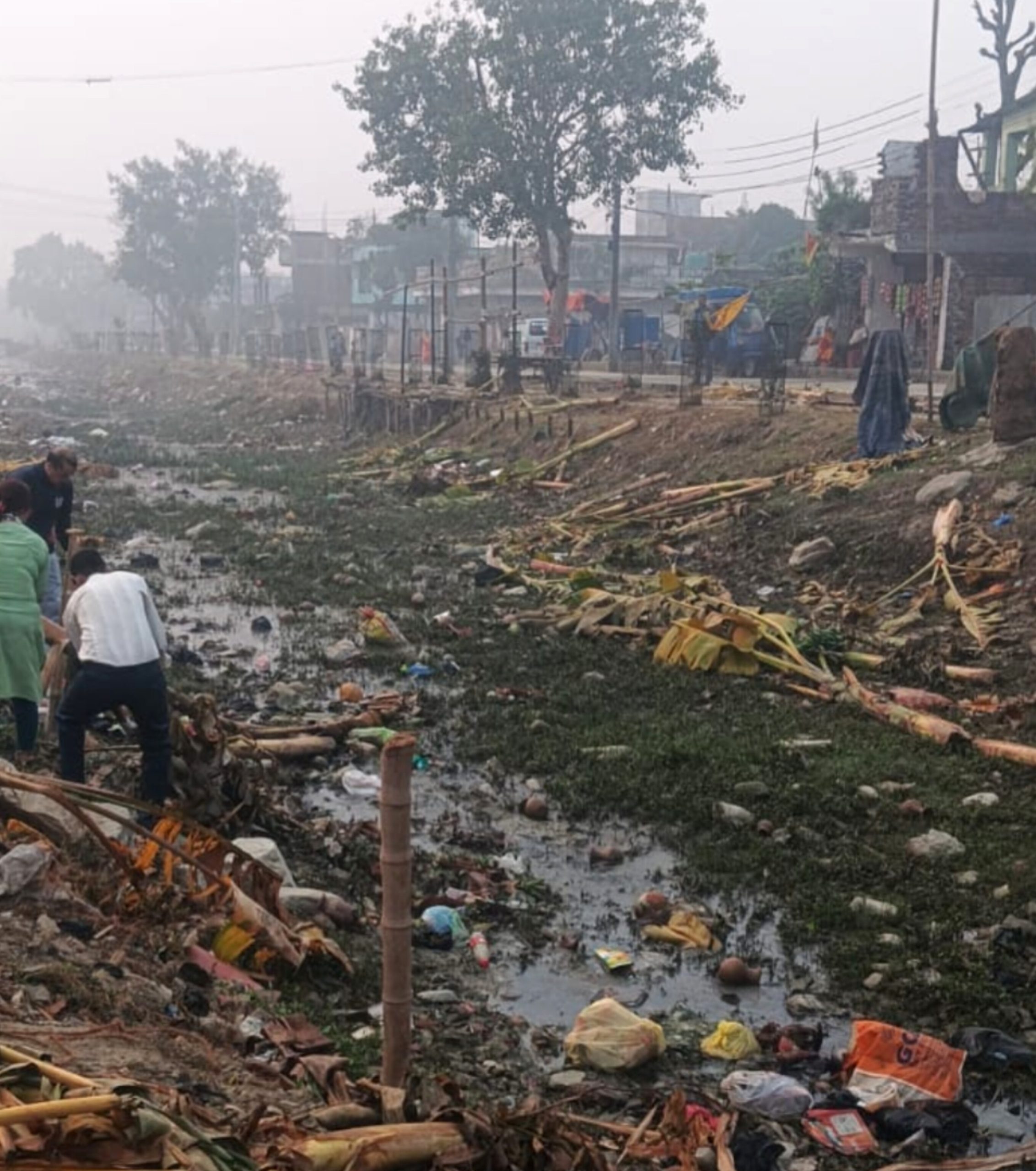 विराटनगरको नहरमा छठपछिको सरसफाई सम्पन्न