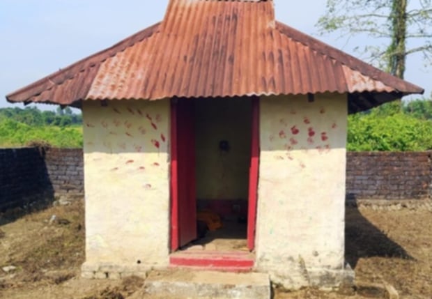 काली मन्दिरभित्र एकजना व्यक्ति मृत फेला