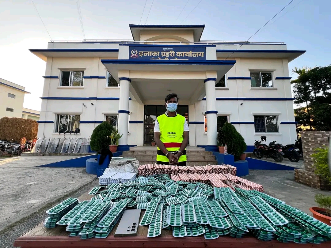 प्रतिबन्धित लागू औषधसहित संजय मण्डल पक्राउ