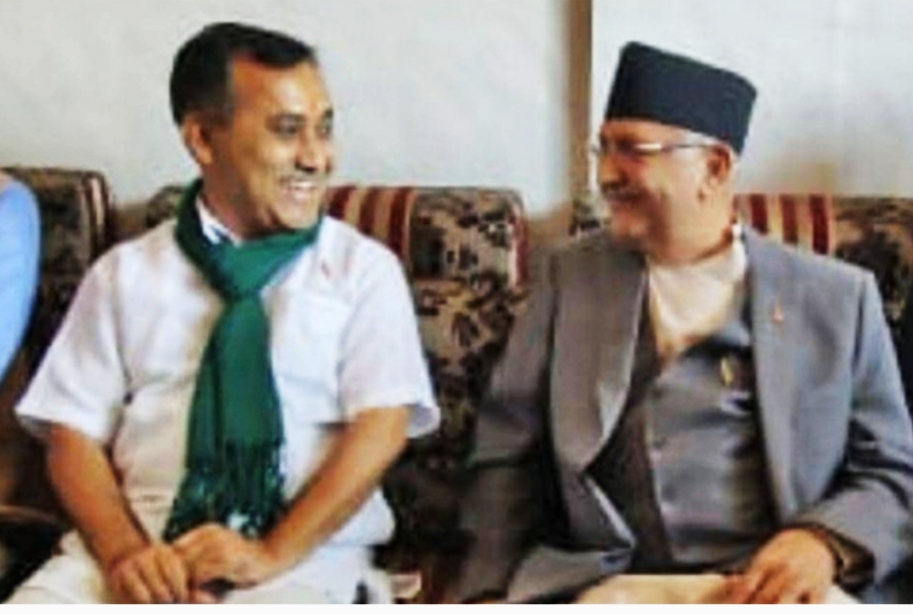 महामन्त्री शर्माद्वारा झापा–१ लाई माया गरिदिन प्रधानमन्त्री ओलीलाई आग्रह