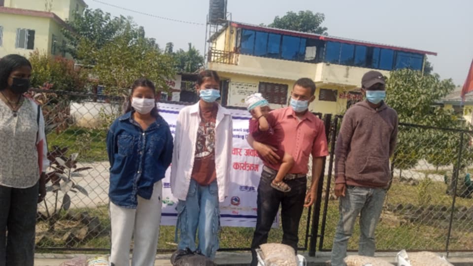 टि वि राेगबाट प्रभावित BNMT नेपाल तथा सावित्री बस्याल फन्ट फर