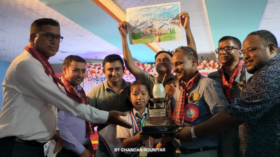 इनरुवामा अन्तरविद्यालय चित्रकला प्रतियोगिता सम्पन्न